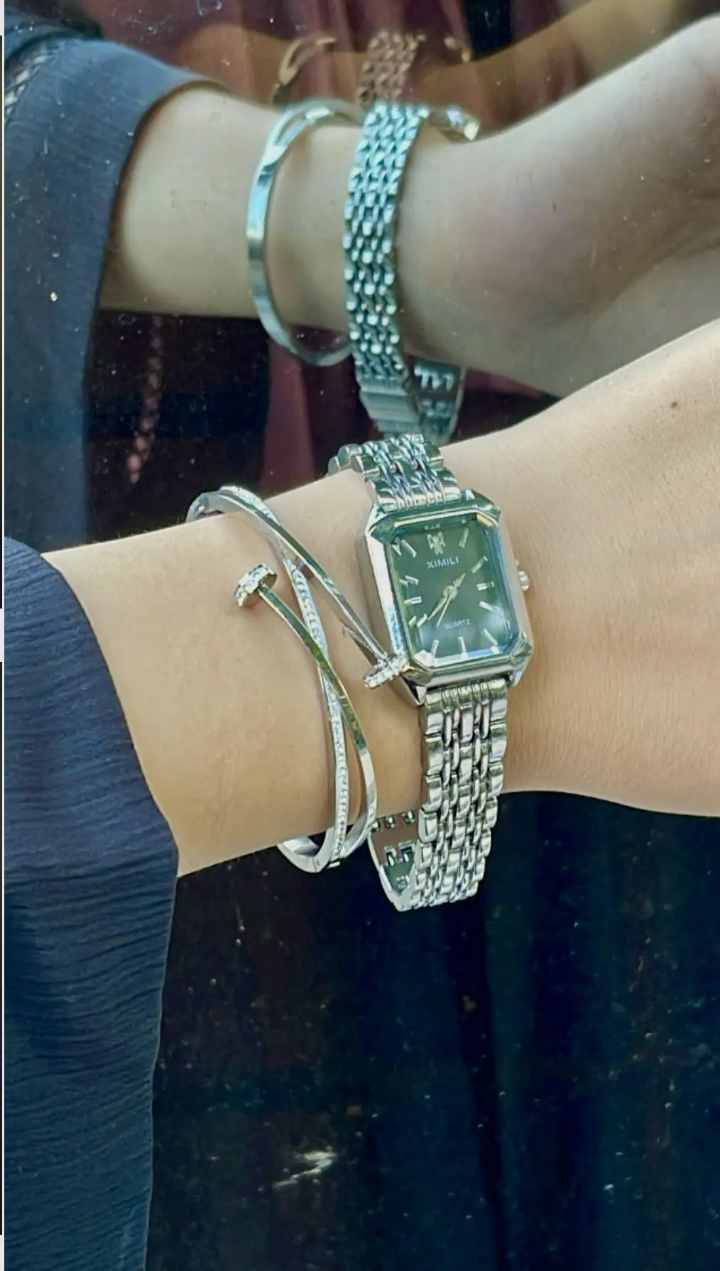 Women's 32mm Square Quartz Watch photo review