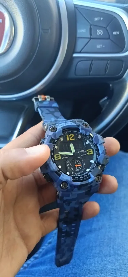 SKMEI 1637 Military Digital Waterproof Shockproof Watch for Men photo review