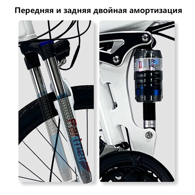 GORTAT 26 Inch 48V 1000W 16Ah Electric Bike Folding Ebike Iithium Assisted Mountain Bicycle Aluminum Alloy Frame Bicicleta