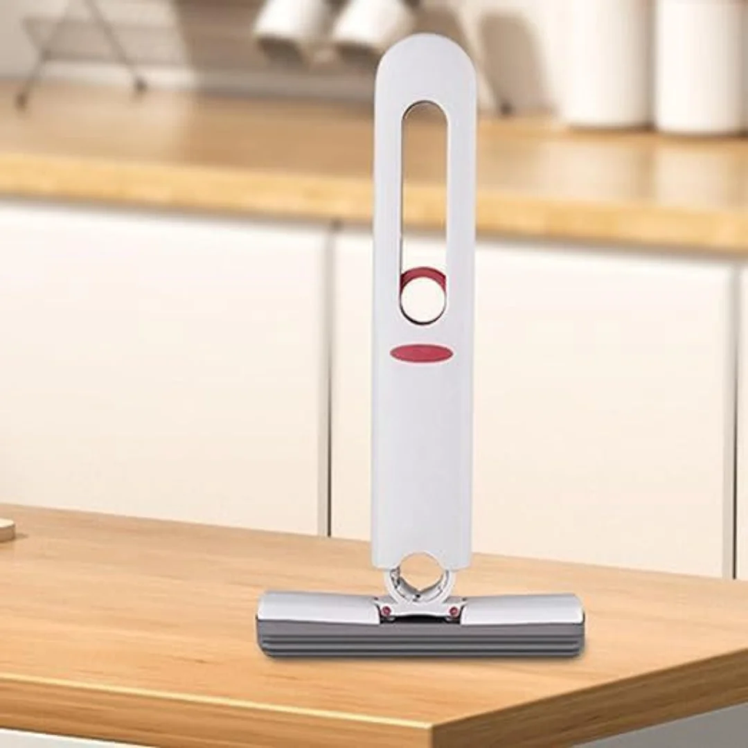 Rodo Mini Mop Magico Limpa E Seca Rodinho De Pia Cozinha retrátil