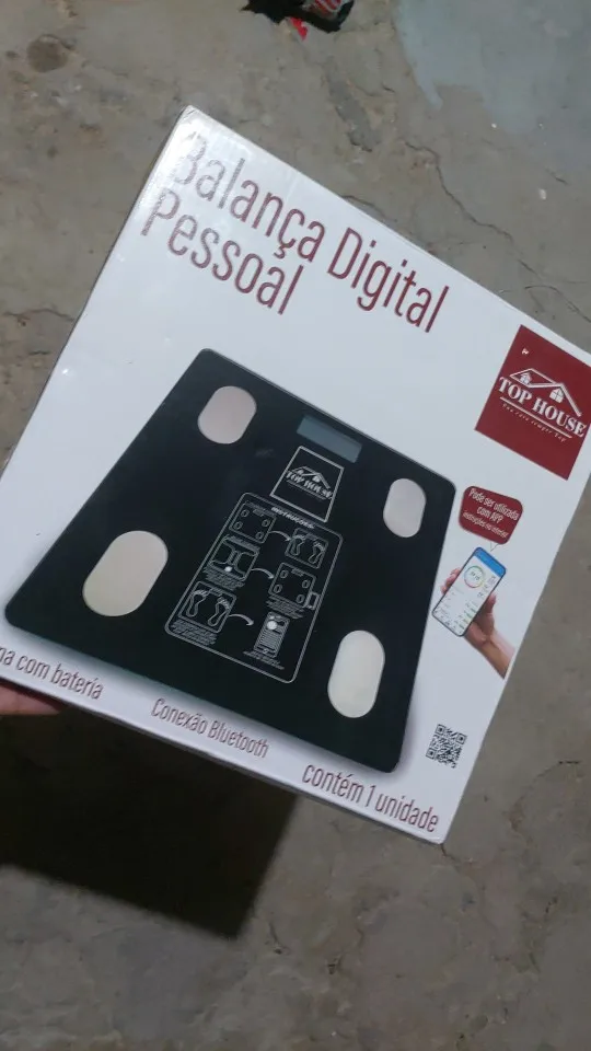 Balança Corporal Bioimpedância Profissional Bluetooth - Neverdie Store photo review