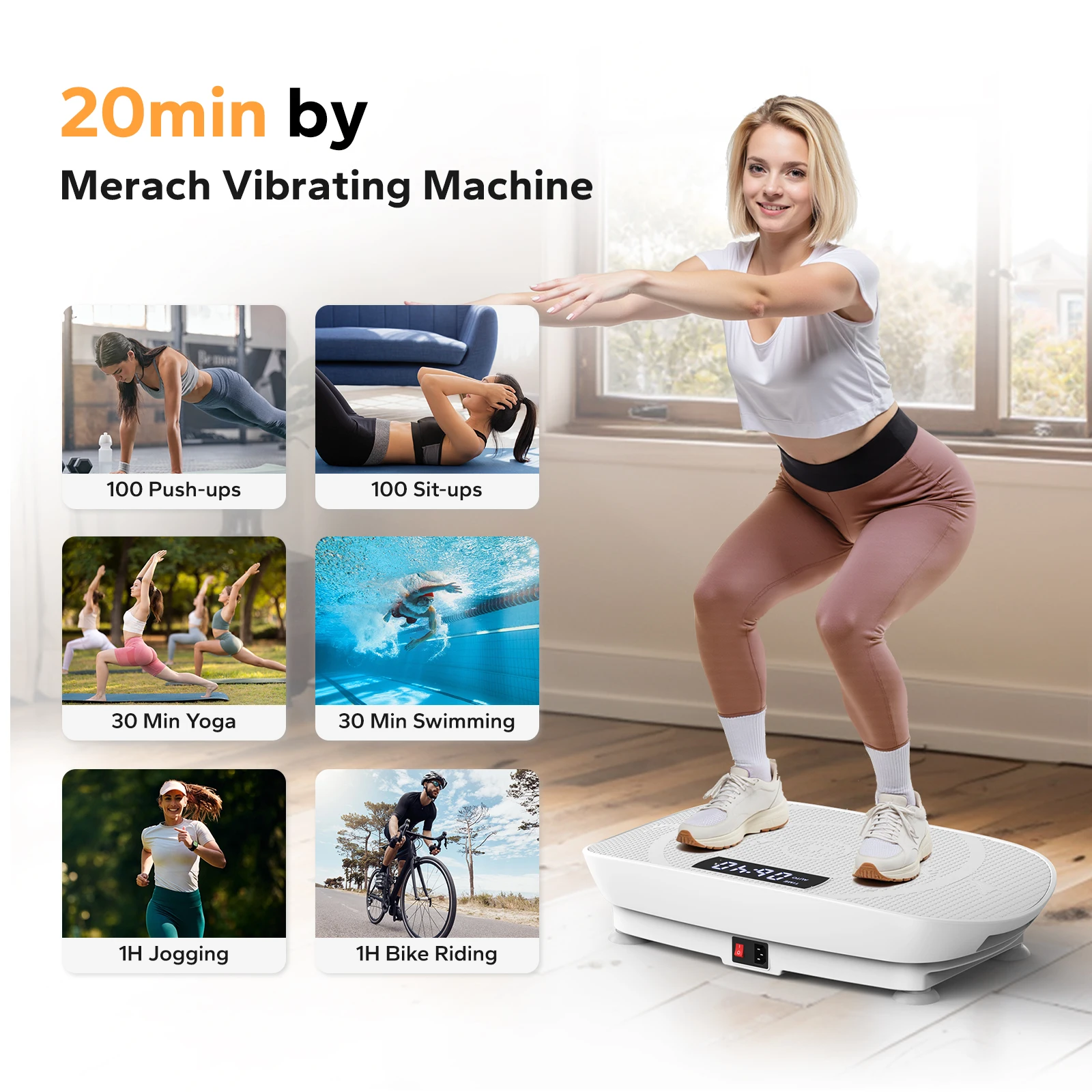 vibration machine 40 hz vibration plate