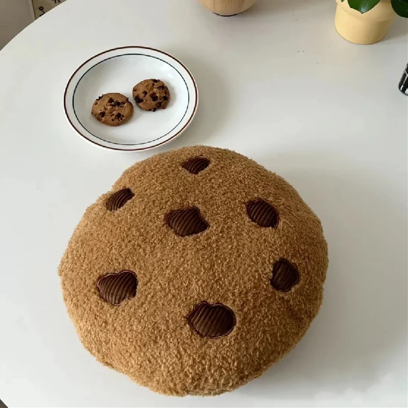 Kawaii Chocolate Chip Cookie Seat Cushion