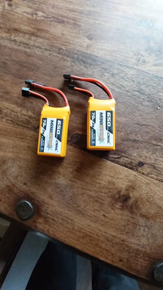 2PCS CNHL 3S 11.1V Lipo Battery 650mAh 70C MiniStar With XT30 Plug For RC FPV Drone Quadcopter Airplane photo review