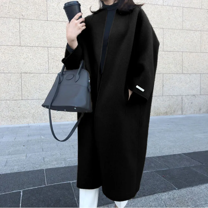 Maternity Clothes Straight Jacket Coat Outwear Fall Winter Casual Female Women Warm Thick Long Trench Coat Overcoat Windbreaker