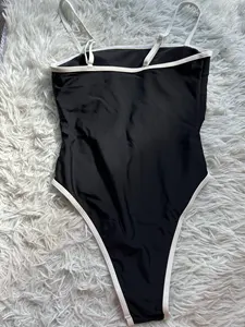 Женский слитный купальник в стиле ретро | AliExpress