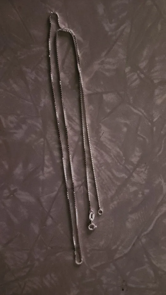 Sterling Silver Thin Necklace