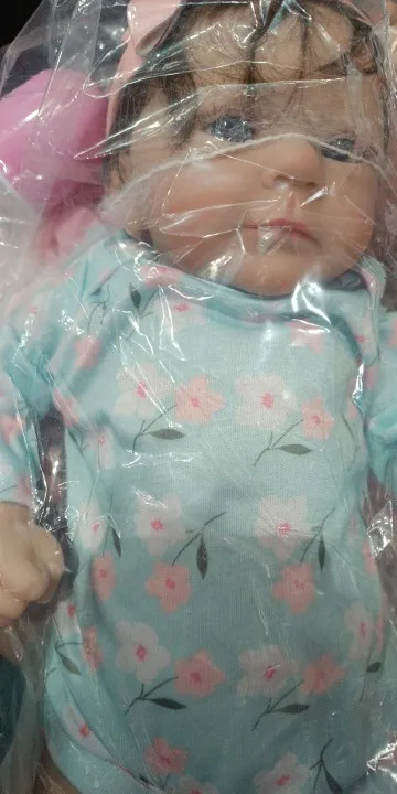 MRB Boneca Reborn Felicia 18 Polegadas Realista Presente de