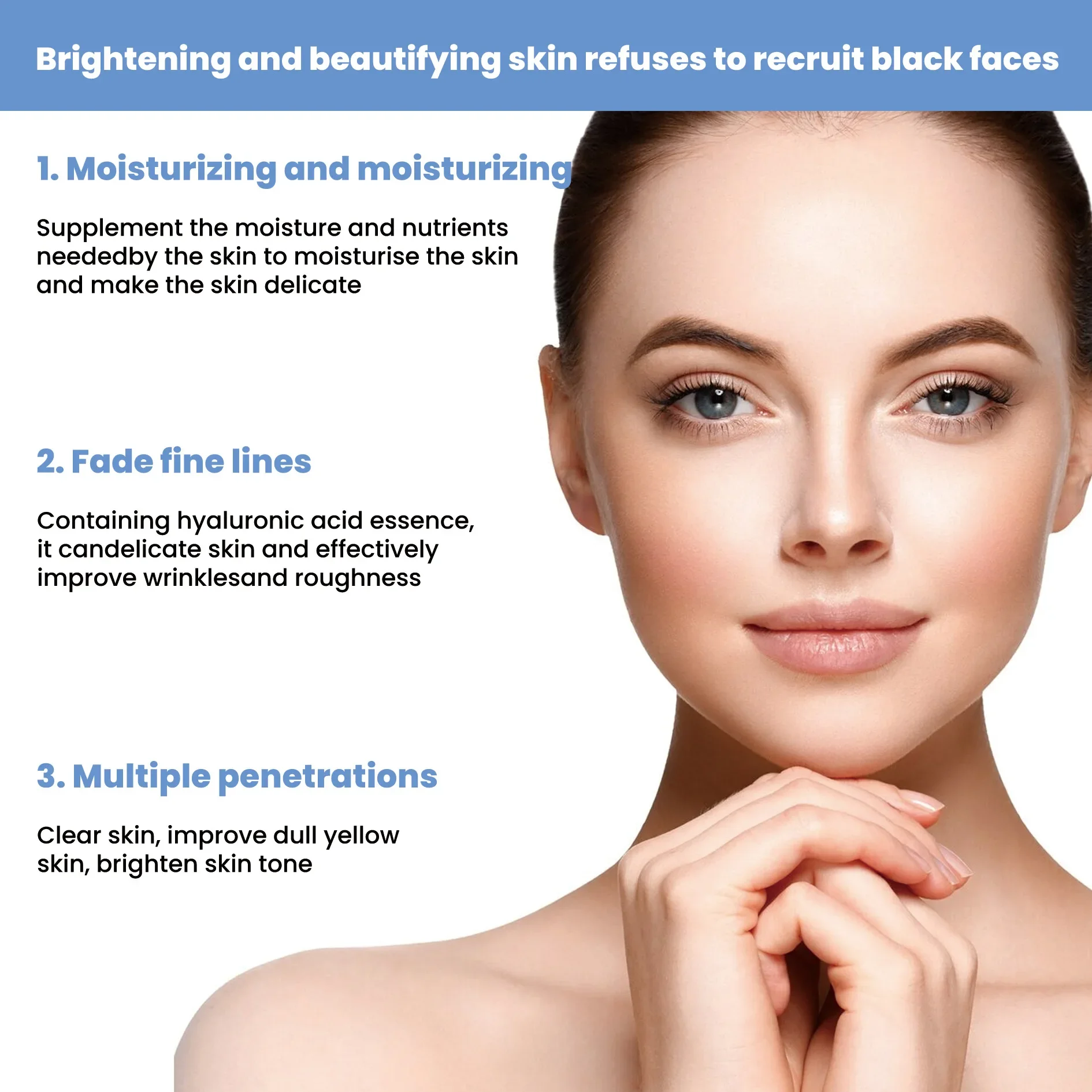 Suero de ácido hialurónico, hidratante profundo, antiarrugas, reduce los poros, líneas finas, blanquea, nutre y reafirma, esencia facial de 15 ml_voghion.com