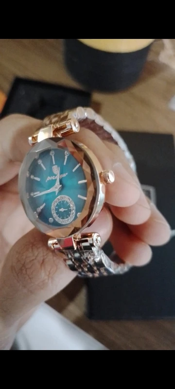 POEDAGAR Watch for Women Luxury Jewelry Design Rose Gold Steel Quartz Wristwatches Waterproof Fashion Swiss Brand Ladies Watches photo review