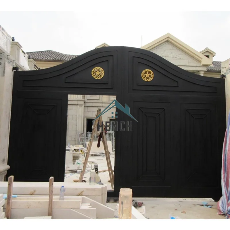 Metal Garden Fence Driveway Wrought Iron Gate Design China Manufacturers Suppliers 6
