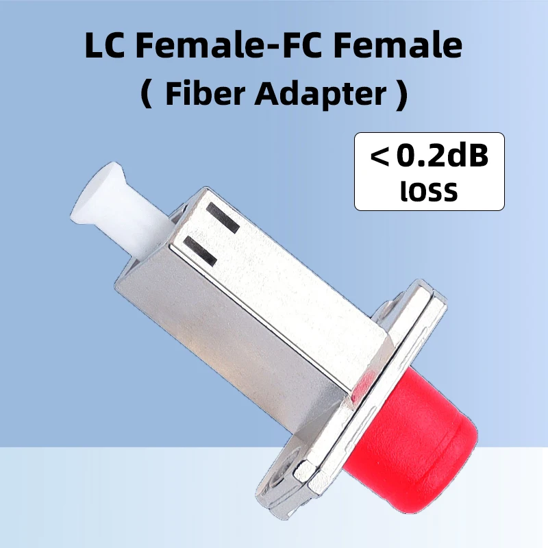 Fiber Optical Female To Female Adapter FC-LC Fiber Connector  Low Insertion Loss Fiber Patch Cord 01310 1550nm 100% working original for att 938a optical loss set