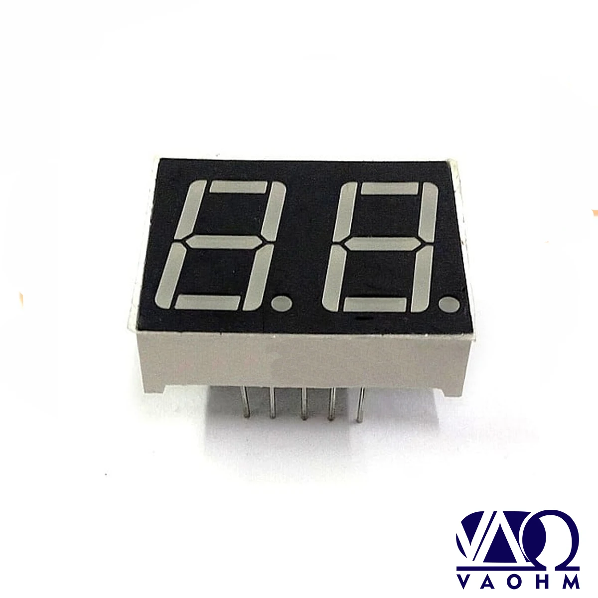 10PCS 5621BH 5612BB 5621BG 5621BW 0.56 Inch Common Anode Two Digit Seven Segment Led Display Tube Red Blue Green White
