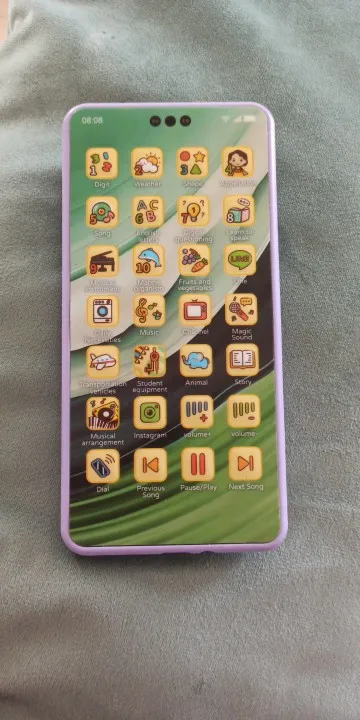 Toy Cell Phone Educational Mobile Model for Kids—Learning Fun photo review