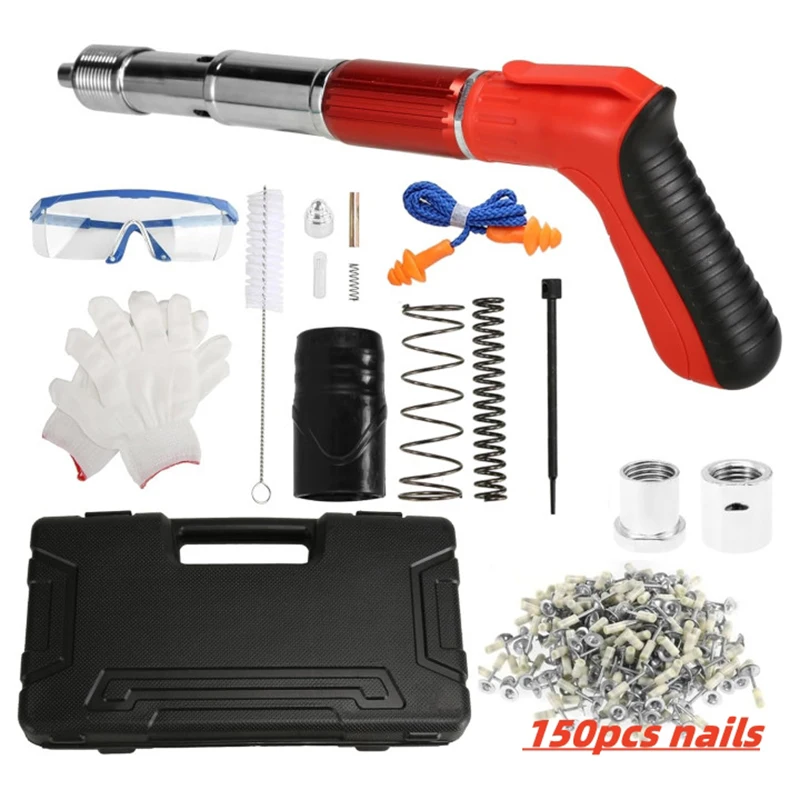 Mini Steel Nail Gun Manual Rivet Gun Concrete Wall Ceiling Wall Anchor ...