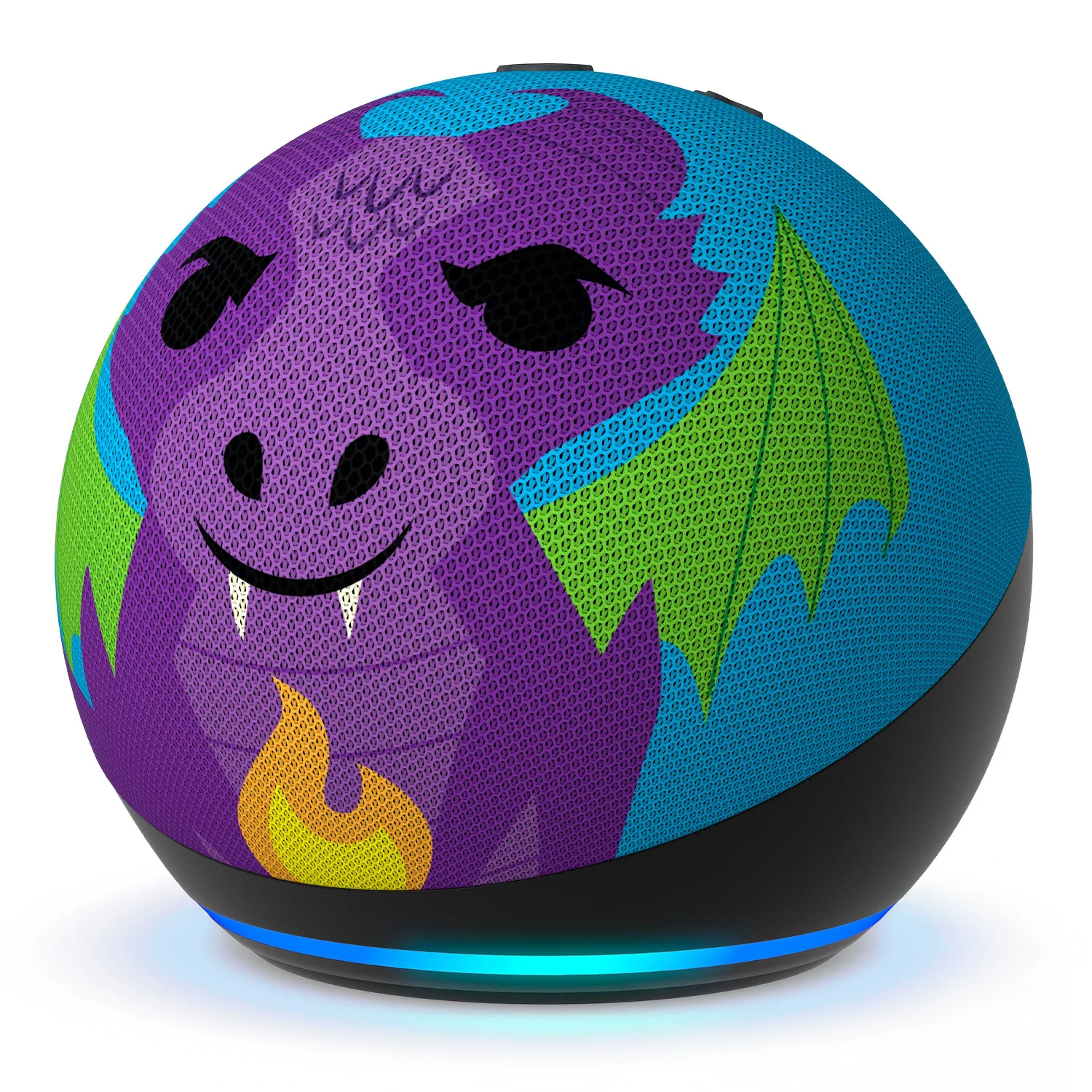 Echo Dot Alexa 5 Geracao Kids 2022 - Fire Dragon, expédition rapide au Brésil