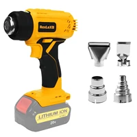 400W Cordless Heat Gun Handheld Electric Hot Air Gun Heat Shrink Wrapping Overload Protection for Dewalt 20V Battery(No Battery) 1