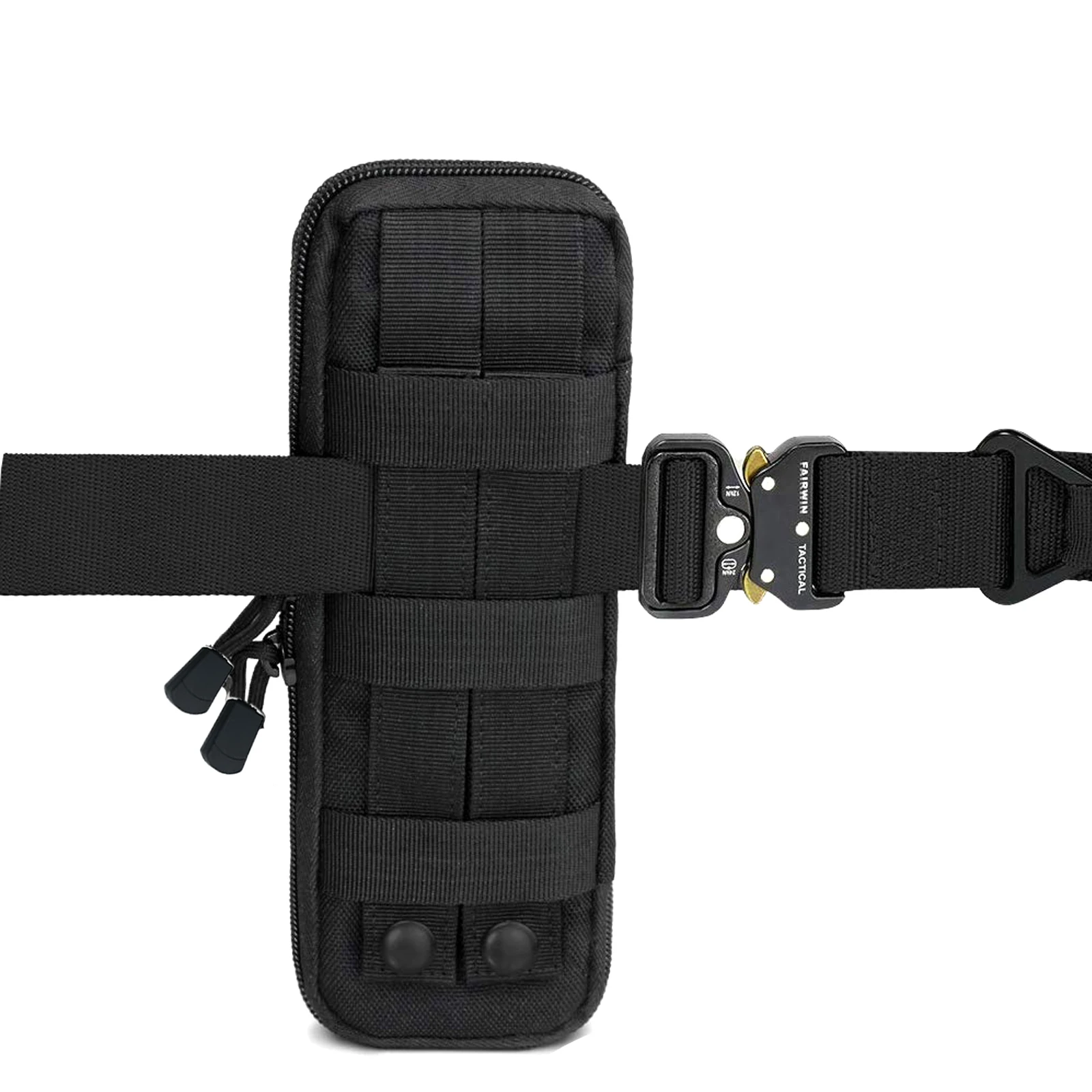 Nylon Tactical Torch Holster Pouch for Outdoor Utility