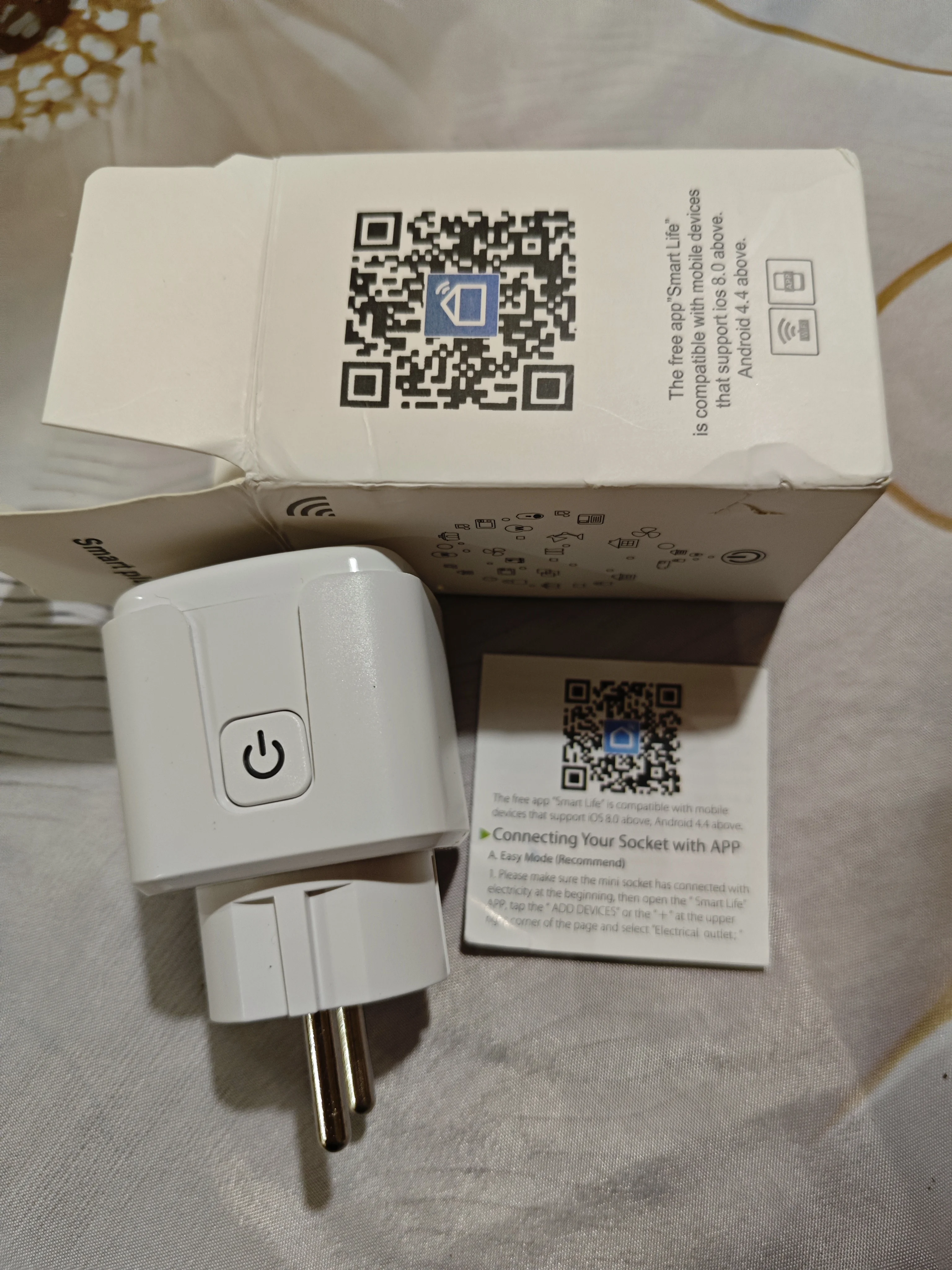 Tuya WiFi Smart Plug 16A/20A EU Smart Socket With Power Monitor Timing Smart Life Support Alexa Google Home Yandex SmartThings photo review