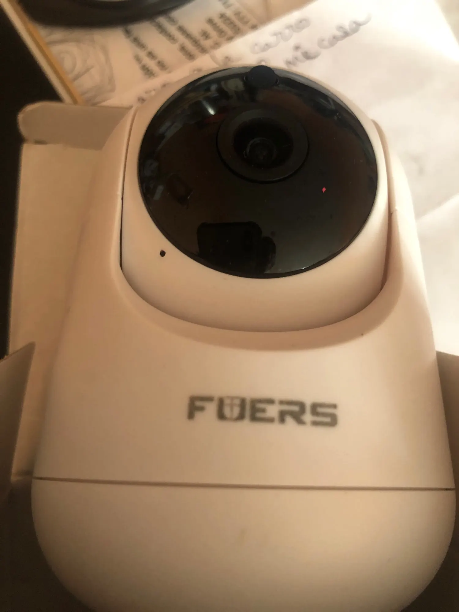 Fuers 3MP WiFi Camera Tuya Smart Home Indoor Wireless IP Surveillance Camera AI Detect Automatic Tracking Security Baby Monitor photo review