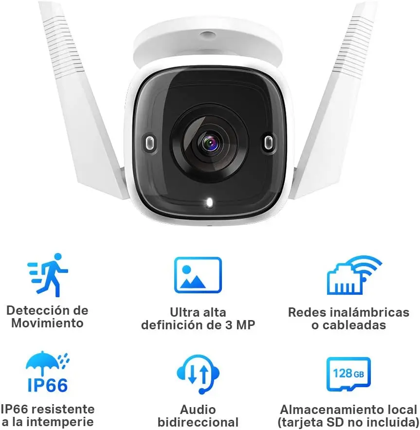 Tp-link Tapo C310-indoor Outdoor Wifi Surveillance Camera, 3mp Resolution,  Ip66 Night Vision, Motion Detection And Instant Alarm, Ios App Control,  Android, Alexa Compatible - Ip Camera - AliExpress