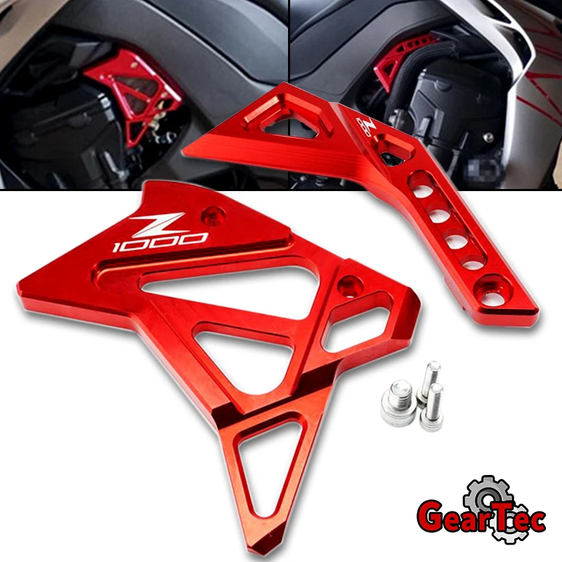 

Motorcycle Accessories Aluminum Engine Stator Protective Cover Frame Decoration Cover For KAWASAKI Z1000 Z 1000 2014-2022 2021