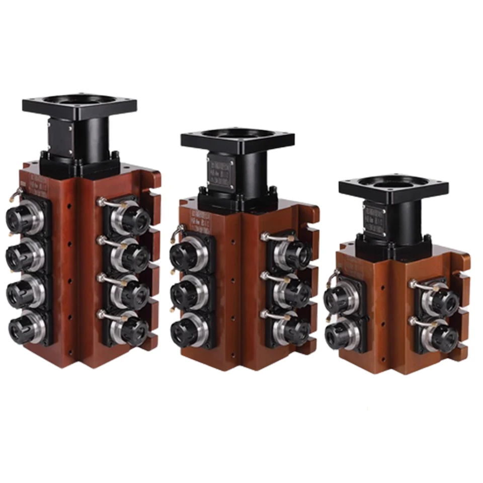 

Y-axis Turning And Milling Compound Er25 Er32 2+2 3+3 4+4 High-precision Vertical Power Head Y-axis Power Head