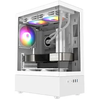 3RSYS K101 미니타워 컴퓨터 PC 케이스 (화이트)