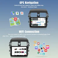 9 inch Wireless Car Radio for Toyota Corolla 2009 2010 2011 2012 2013 Support CarPlay Android Auto, 2+32G Touch Screen Car Stere - Image 3