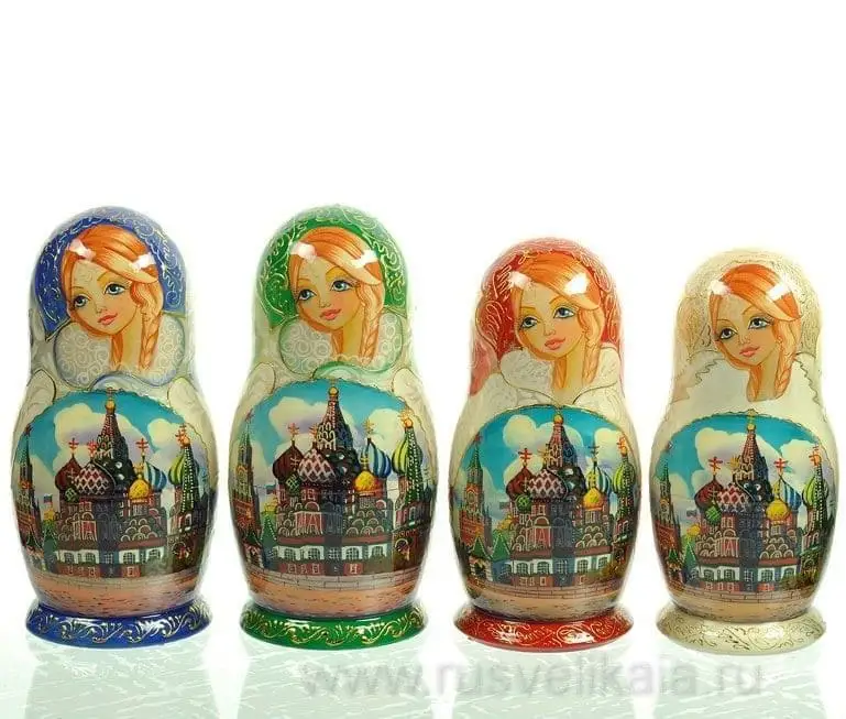 Рисунок 4 - 0012567-5м Матрешка "ХРАМ