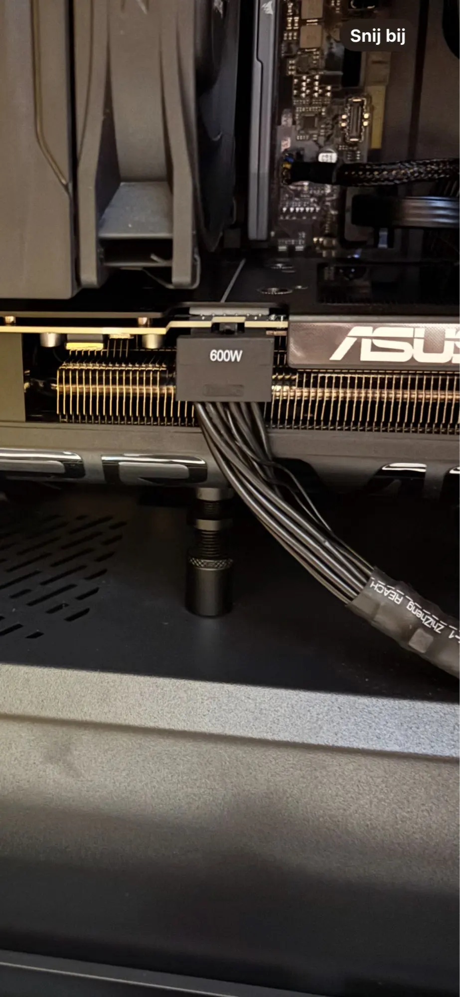 Aluminum GPU Holder Vertical Telescopic Rotating Stand Magnetic Bracket Video Card Holder Graphics Card Bracket Support 27-120mm photo review