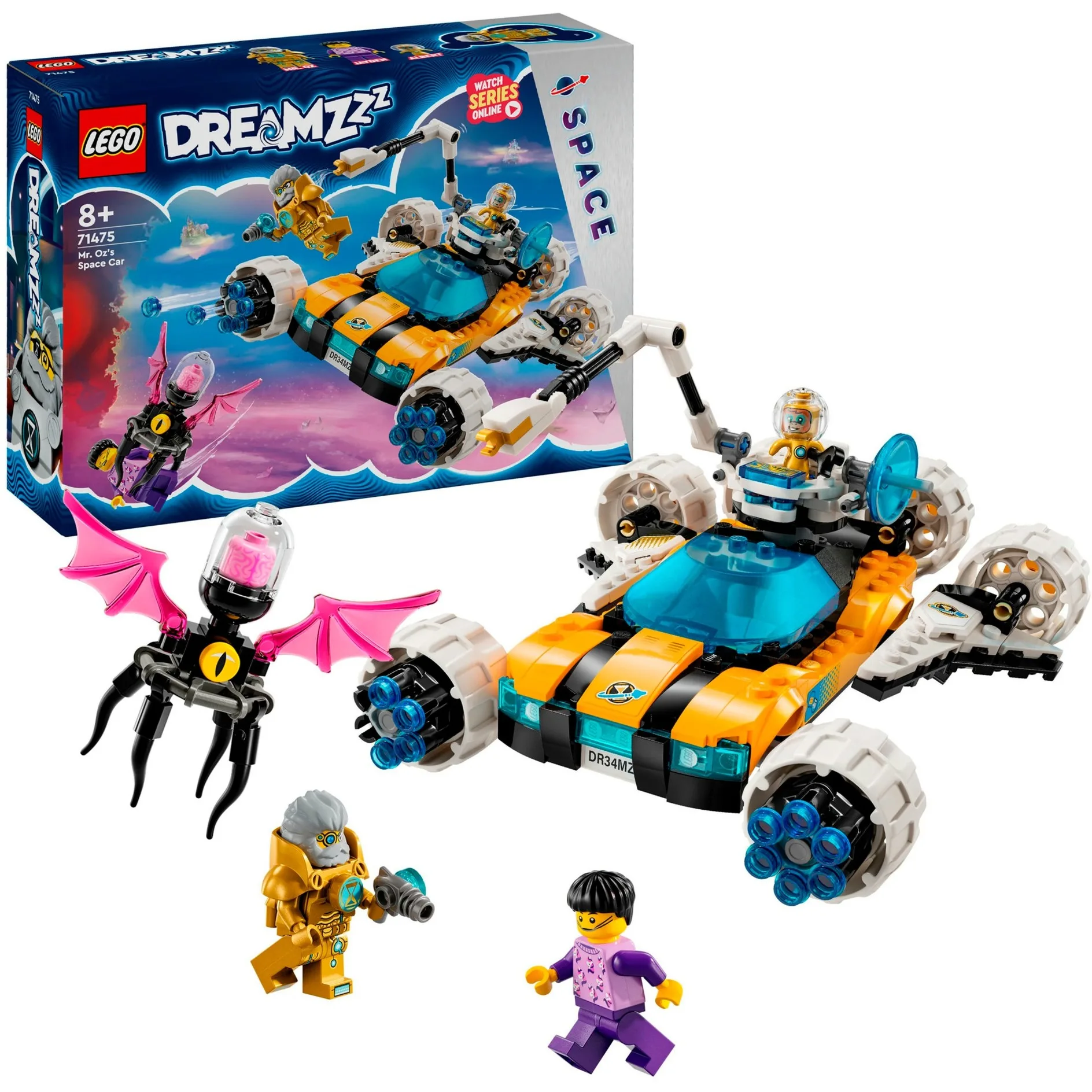 LEGO 71475 DREAMZzz Coche Espacial del Sr. Oz, Juguete de Construcción