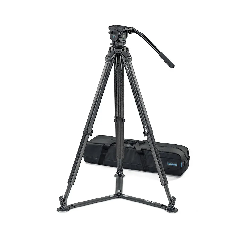 

Быстрая доставка, двухступенчатый штатив Vintens VB5-AP2F Vision Blue5 с подвижной головкой, напольным разветвителем и мягкой искусственной кожей.
