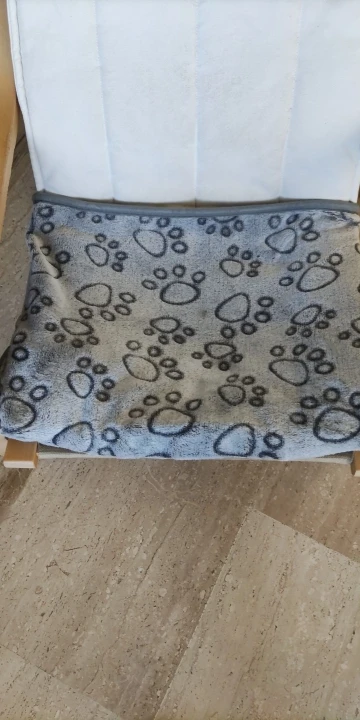 Couverture moelleuse pour chien et chat – Douce, chaude, motif mignon, lavable et confortable photo review