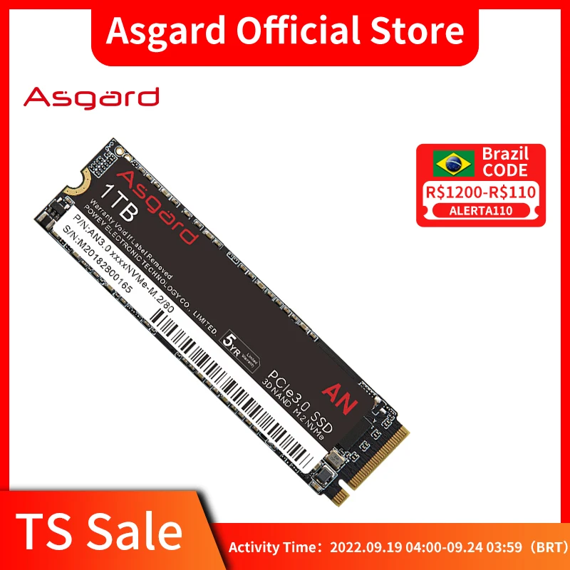 Asgard An3 0 M 2 Nvme 512gb 1t Pcie3 0 X4 Ssd Disco R gido Interno M2 