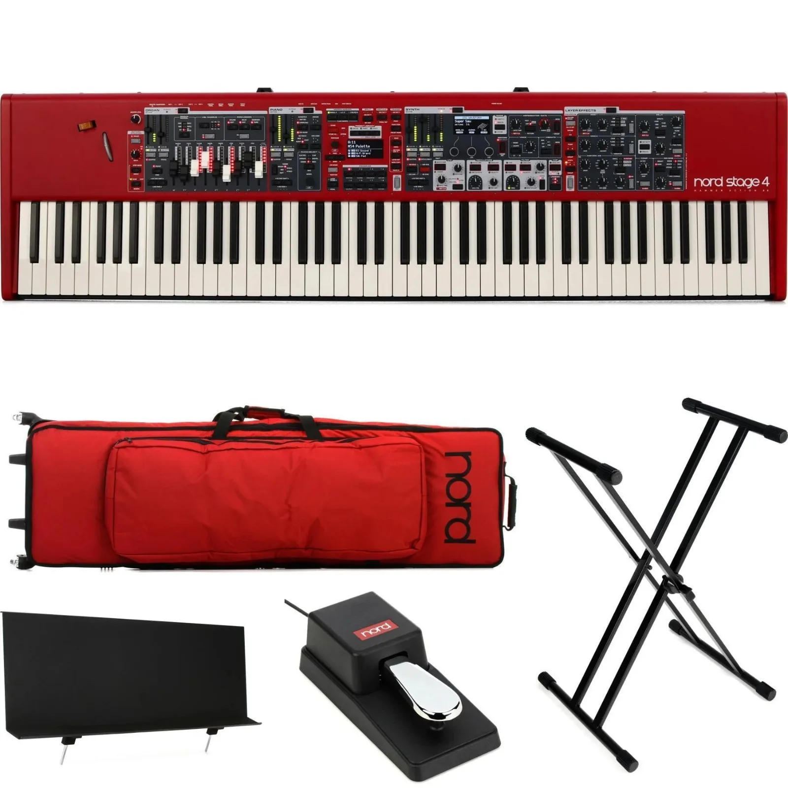 

Сейчас продавец DM! Аутентичная клавиатура Nord Stage 4 с 88 клавишами и утяжеленным молотом
