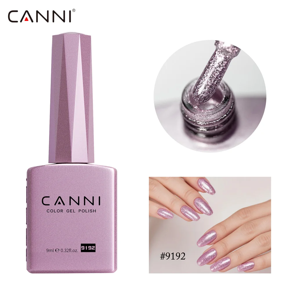 CANNI 9ml 헤마 TPO 프리 24색 네일 젤 폴리쉬 레드 누드 핑크 브라운 LED UV 매니큐어 롱래스팅 하이 글로스 DIY 홈 살롱용