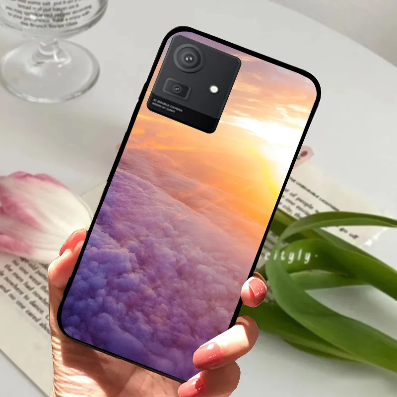 Shockproof Soft TPU Silicone Phone Case with Cartoon Matte Design