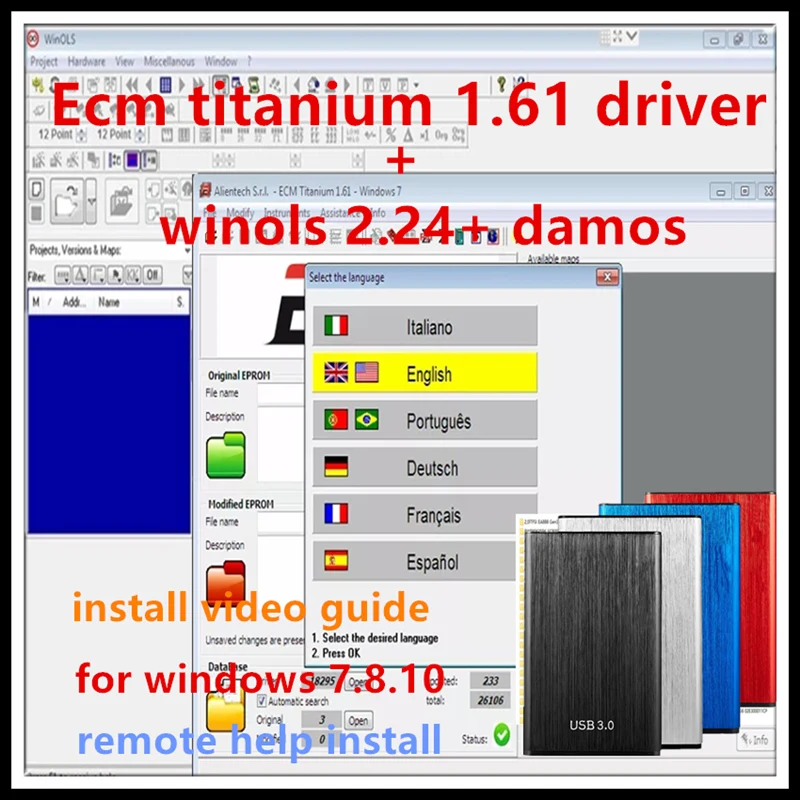 2022 Hot Ecm Titanium 1.61 Winols 2.24 Sblocca Patch Damos File Video Manuale Utente Ecm Titanium 26000 Driver