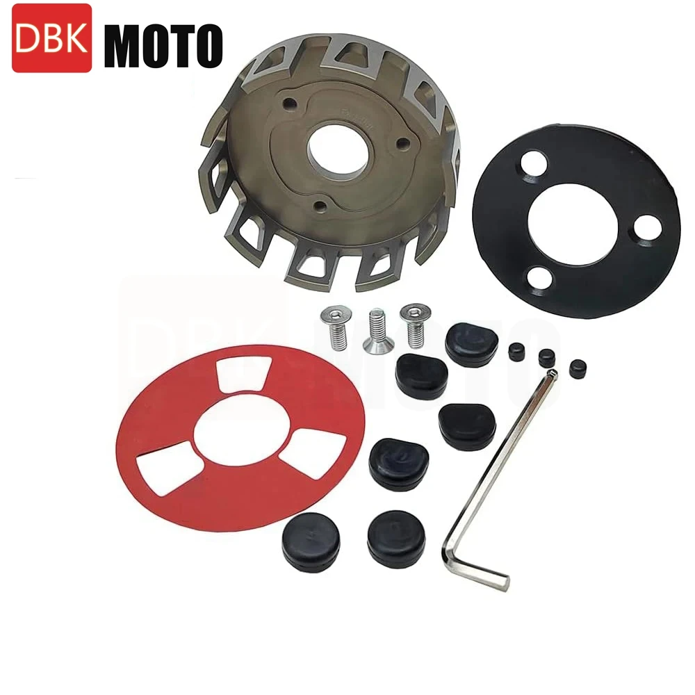 For Yamaha Blaster 200 YFS200 1988-2006 ATV CNC Heavy Duty Billet Clutch Basket w/ Bottom Plateset