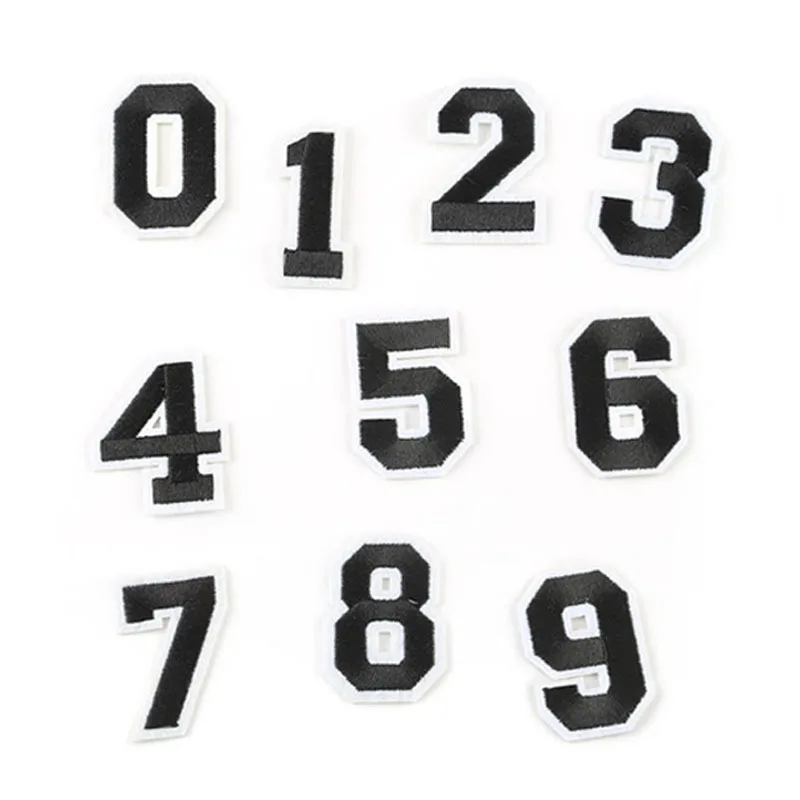 Black 0-9