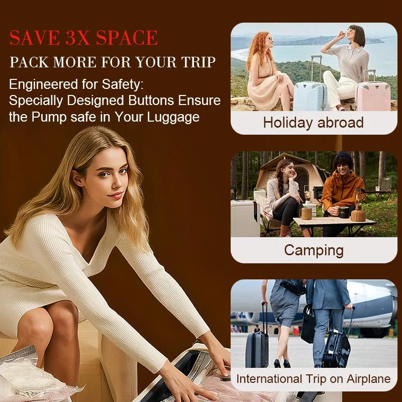 Travel Compression Vacuum Bags 4