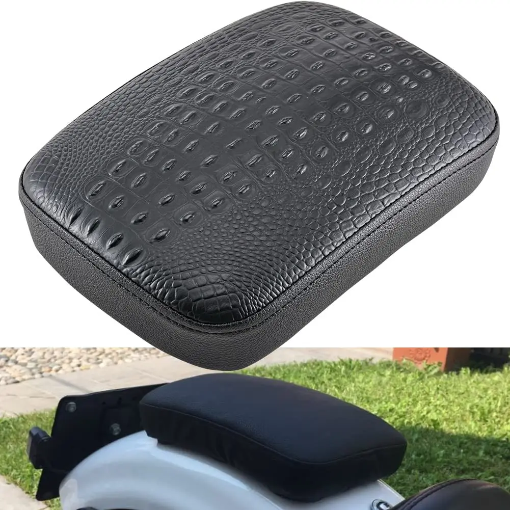 Motorcycle-Rear-Passenger-Cushion-8-Suction-Cups-Pillion-Pad-SeatFor ...