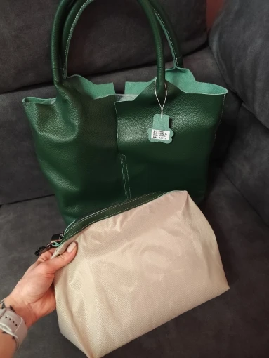 Soft Leather Commuter Tote Bag photo review