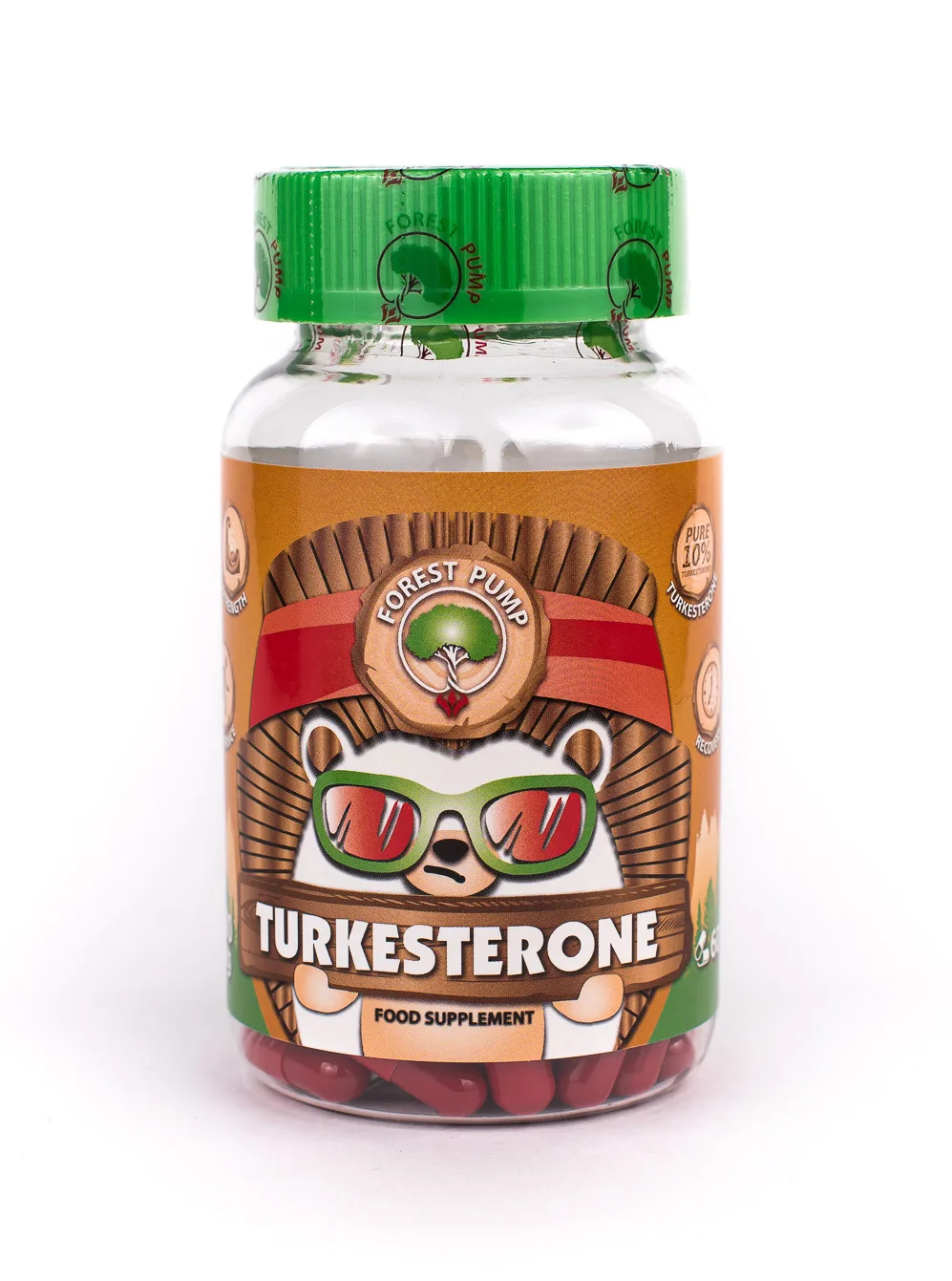 Туркестерон Forest Pump Turkesterone 500 mg, 60 капсул/ Средство для мышечной массы