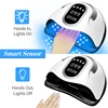 66LED UV LED Nail Dryer For Drying Nail Gel Polish Portable Design With Large LCD Touch Screen Smart Sensor Nail Lamp Home Use 2