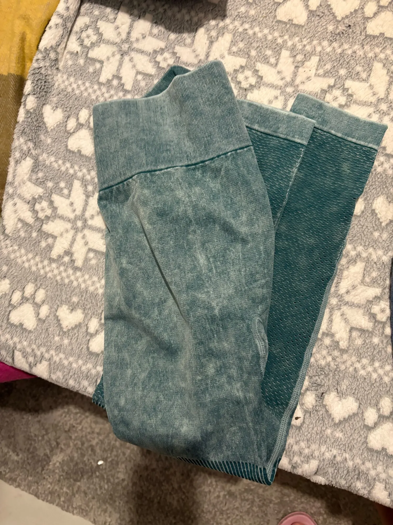 Women’s Seamless Tie‑Dye Yoga Leggings photo review