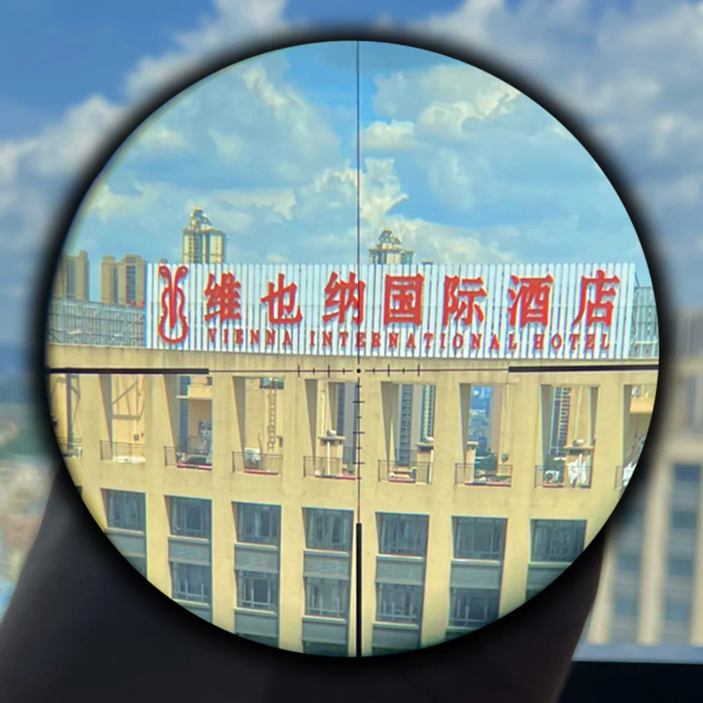 SPINA Tactical Optics 1-6x24 HD Reticle Sight Hunting Rifle Scope Optics Riflescope Magnifier With Mount Airsoft Accessories