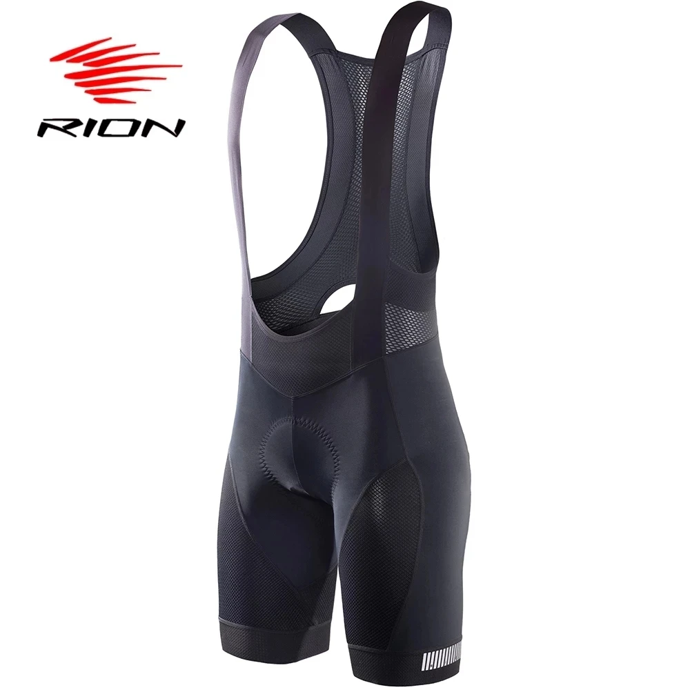 Rion Cycling Bibs Shorts Mountain Bike Breathable Men's Padded Bike
