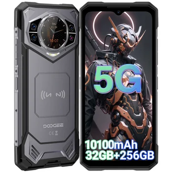 Versione globale DOOGEE S200 Telefono robusto 5G Display da 6,72" 120Hz 12GB 256GB 100MP AI Fotocamera principale Batteria da 10100mAh Smartphone NFC